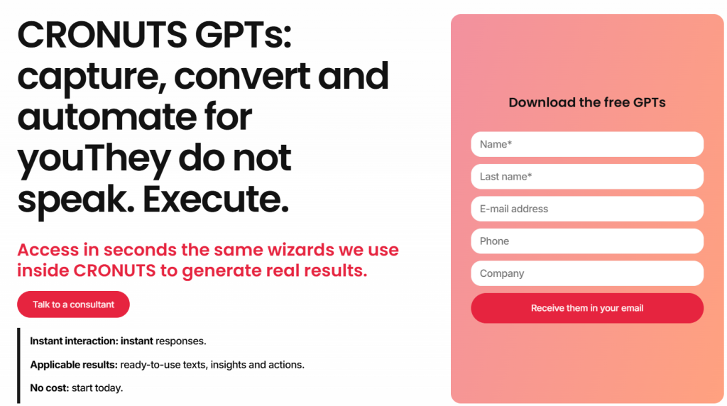 landing page design principles