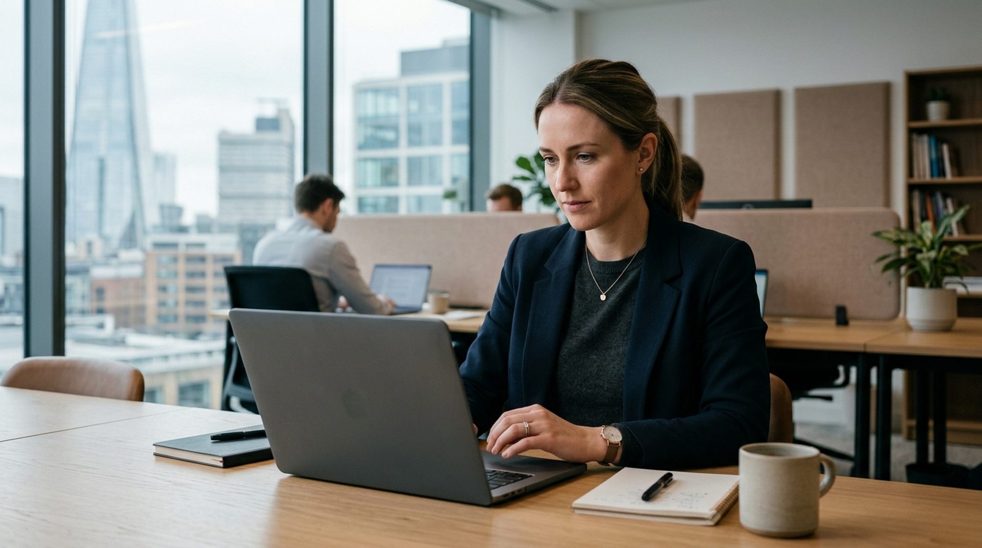 Marketer B2B configurando account-based advertising