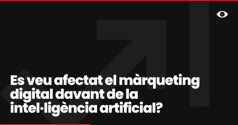 Es veu afectat el màrqueting digital davant de la intel·ligència artificial?