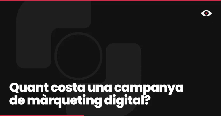 Quant costa una campanya de màrqueting digital?