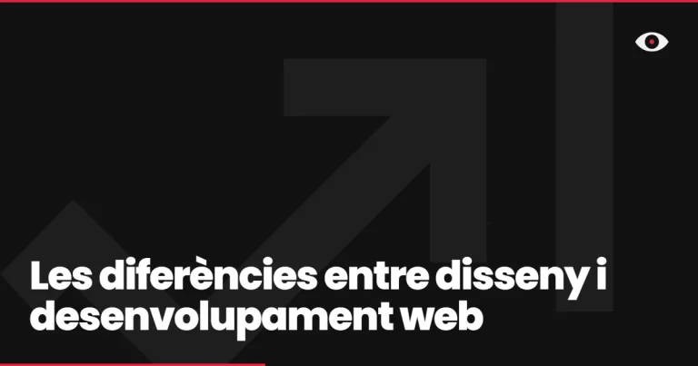 Les diferències entre disseny i desenvolupament web