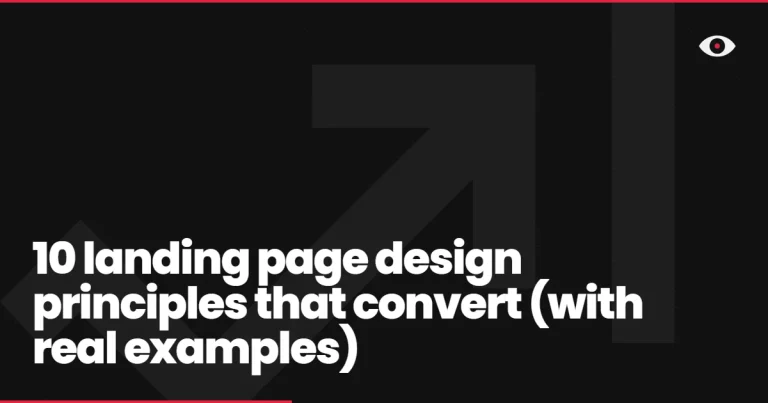 10 landing page design principles that convert (with real examples)