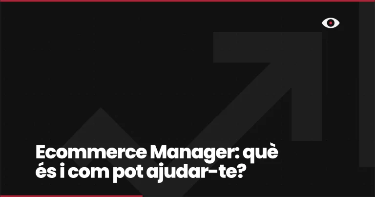 Ecommerce Manager: què és i com pot ajudar-te?